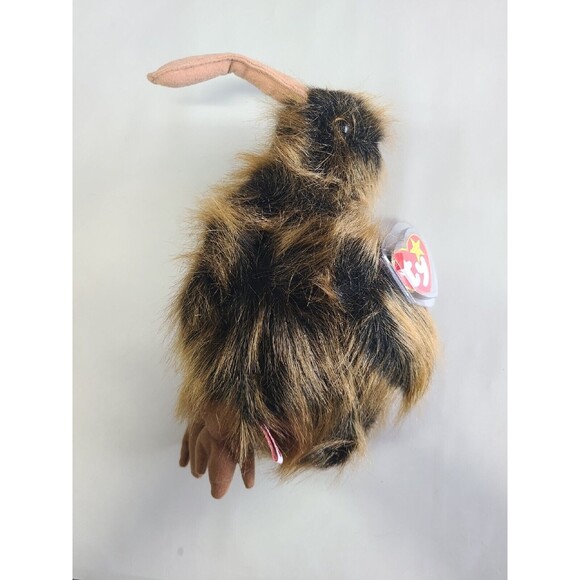 Vintage Ty Beanie Buddy - Beak the Kiwi Bird 1998 Fuzzy - Picture 2 of 5